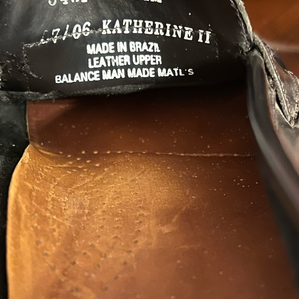 Bass Black Leather Penny Loafers - Picture 2 of 2